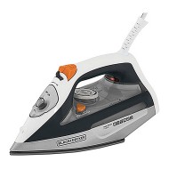 Ferro A Vapor Cinza E Laranja Com Anti Gotejamento Black+Decker 1200W 127V
